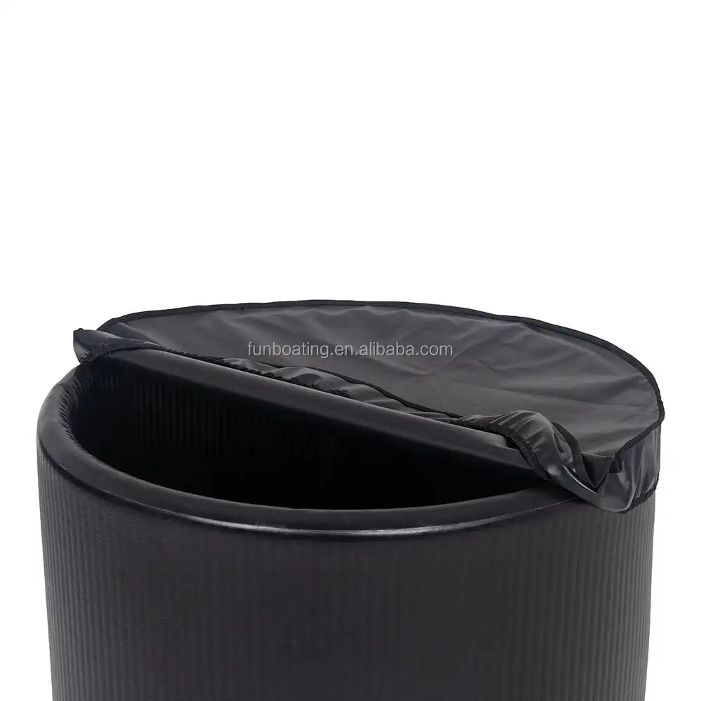 3.5cm thickness Ice Bath Barrel Inflatable Portable Cold Plunge tub of Good Quality for Ice Bath