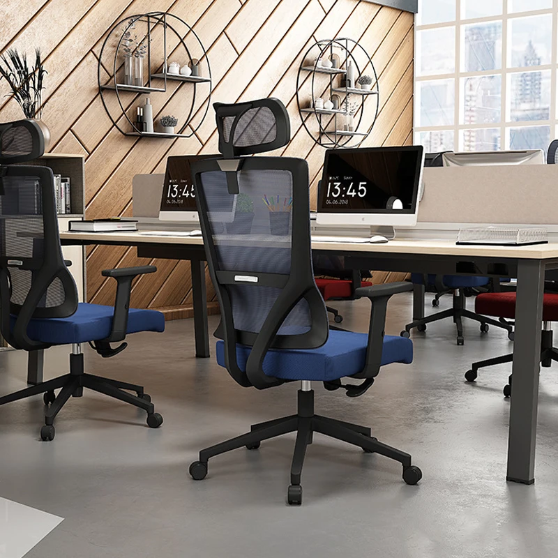 Office Furniture Commercial Adjustable Ergonomics Staff Chair Classic Office Design Customize Armrest Lift Revolving Chair