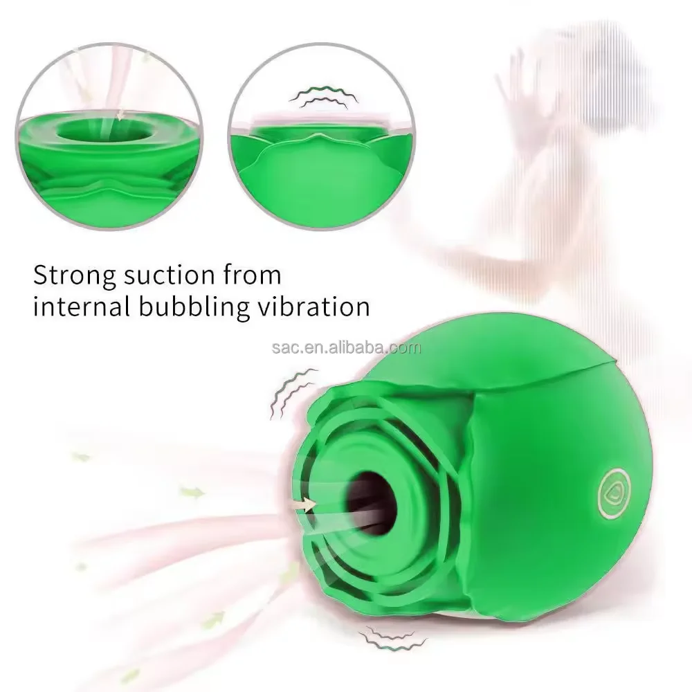 Hot Selling Glow In The Dark Luminous Rose Vibrator Women Sex Rose Toy