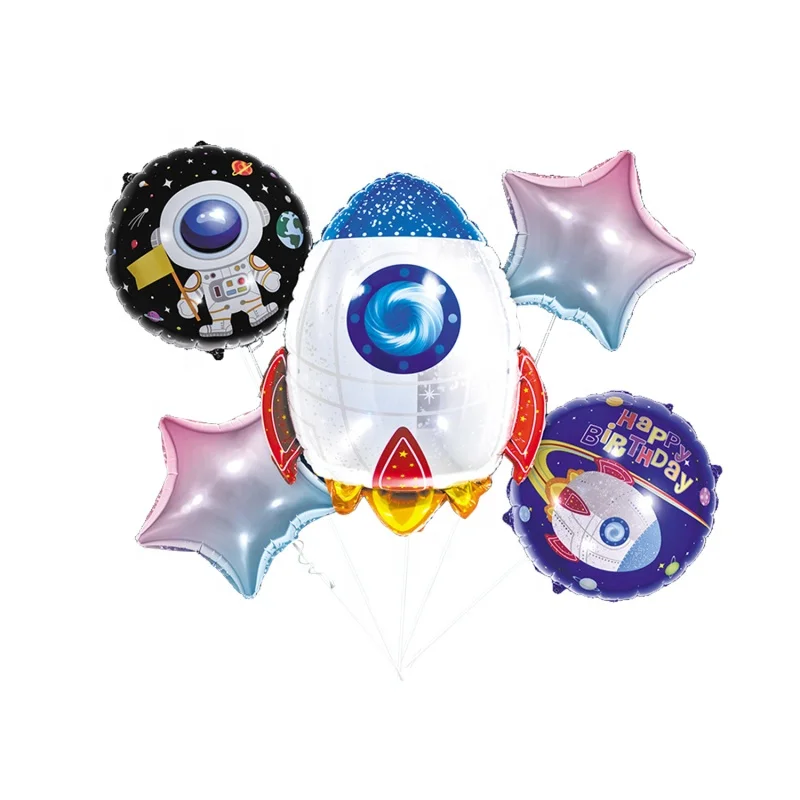 
HAWIN Wholesale Kids Spaceman Theme Party Decoration Balloon Kit Outer Space Theme Birthday Party Supplies 