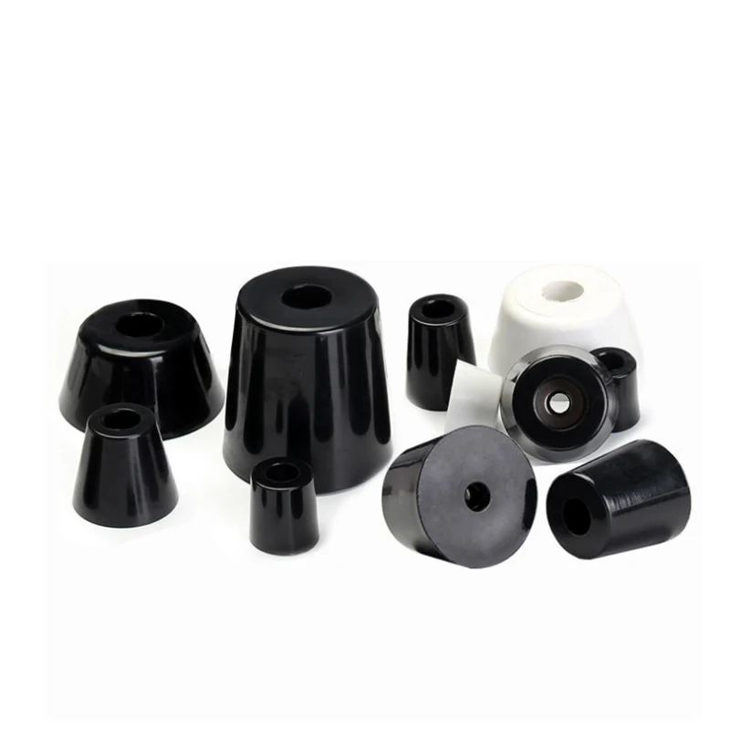 Glue machine audio foot pad with screw hole gasket factory direct rubber foot pad rubber