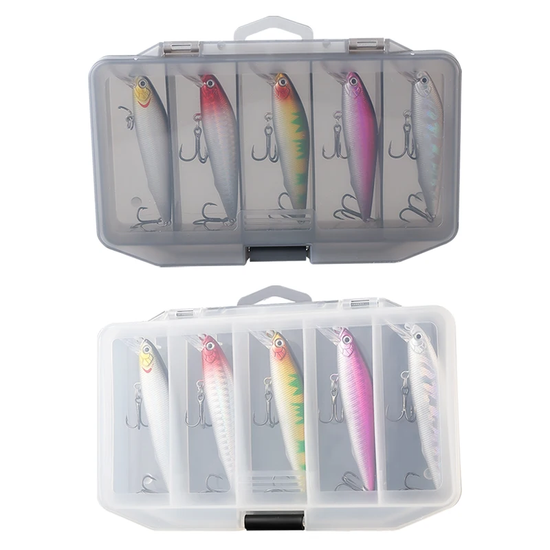 9cm 10g 5pcs/box Minnow Hard Fishing Lure Set 5 Colors Bionic Mino Hard Fishing Baits Set Wholesale Fishing Lures Set