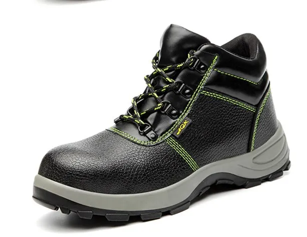 Labor insurance shoes unisex anti-smashing and anti-piercing safety shoes wear-resistant polyurethane solid sole