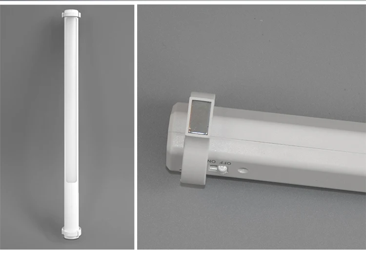 1200 mAh Rechargeable Lithium LED Wall Lamps Rotatable Lithium Battery Magnetic Holder Lamp USB Cable Charging Kitchen Light