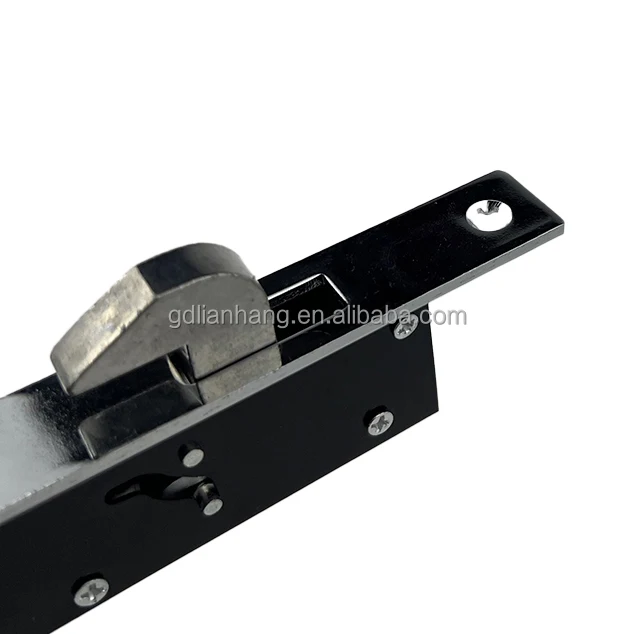 High Security Fireproof Mortise Lockset Magnetic Stainless Steel Sliding Glass Door Lock With Keys