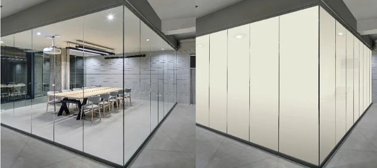 High transparent ultra-thin switchable smart Pdlc electric privacy window film glass5+5mm/6+6mm