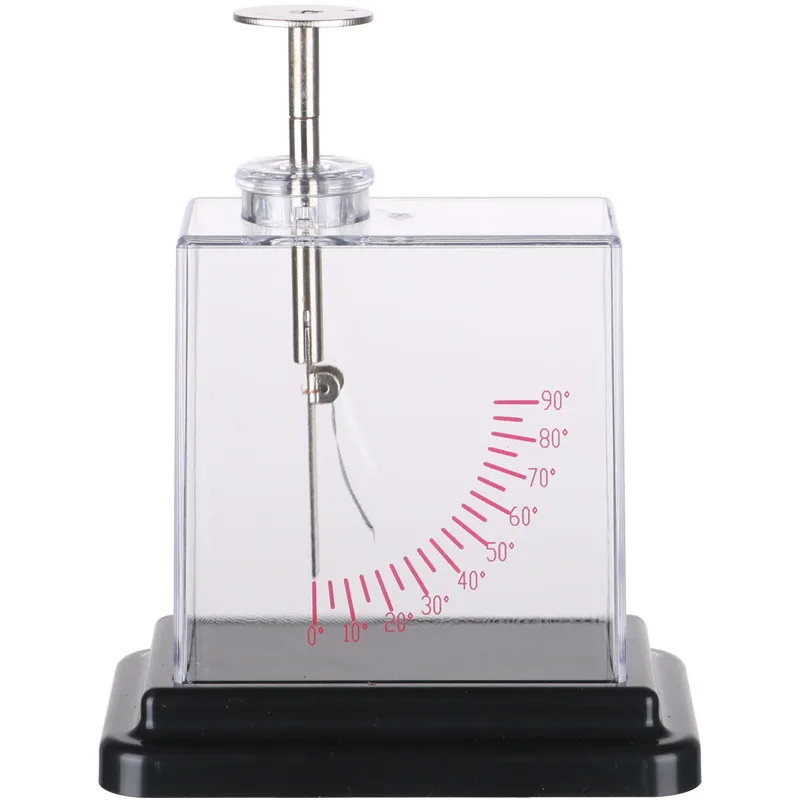 Electrostatic experiment set friction experiment set foil electroscope glass rod glue stick teaching