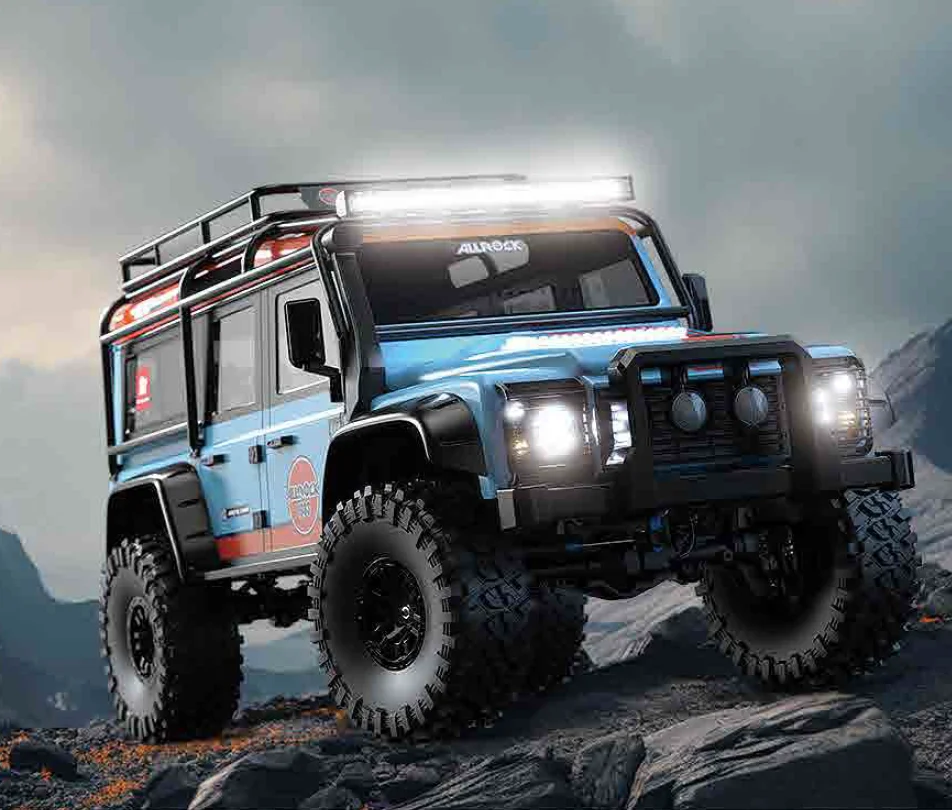 2024 новый Радиоуправляемый автомобиль MJX H8H 1/8 масштаб ALLLOCK защитник восхождение 4WD радиоуправляемые автомобили внедорожник грузовик гусеничный камень
