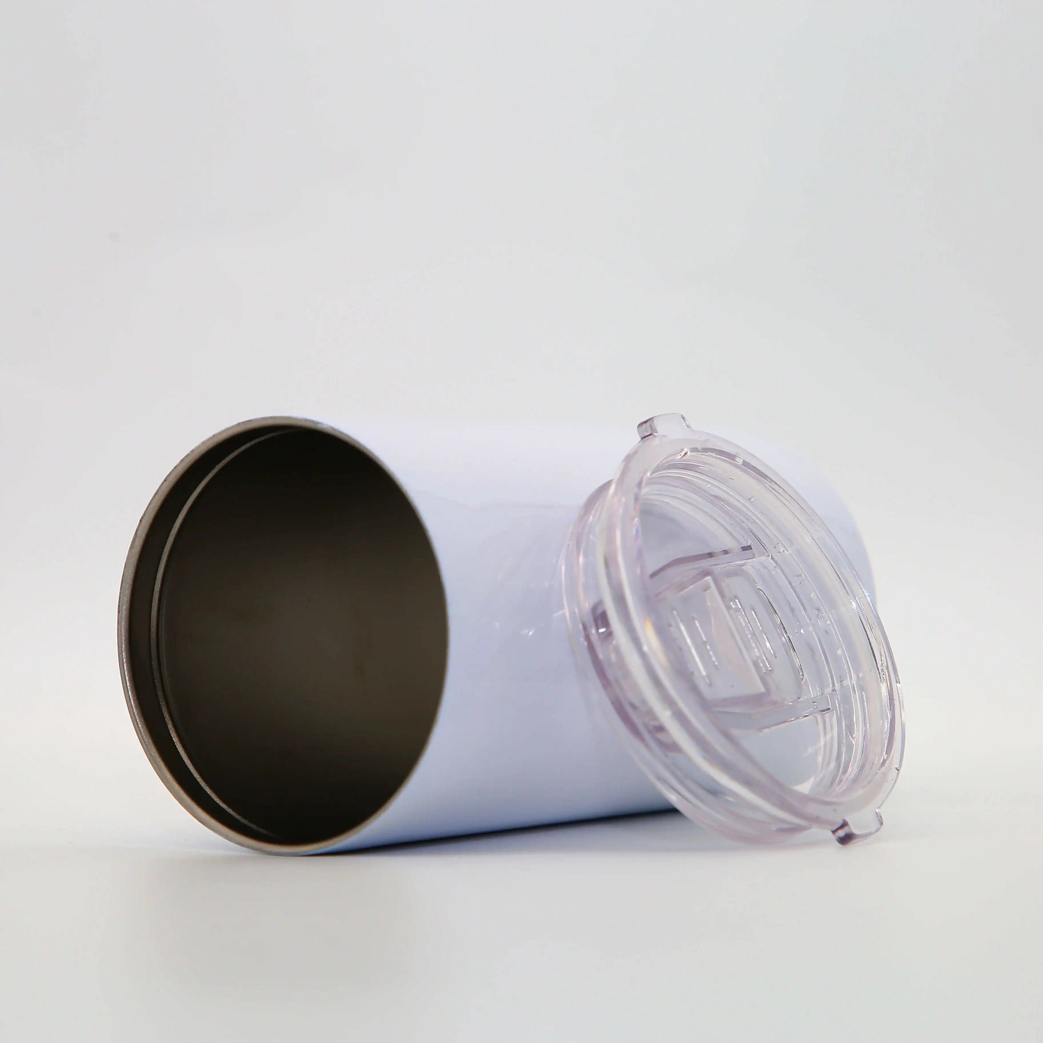 Amazon hot sale US Warehouse 12oz Stainless Steel Straight Sublimation Sippy Cups  Baby Tumbler with Sippy Lid and flat lid