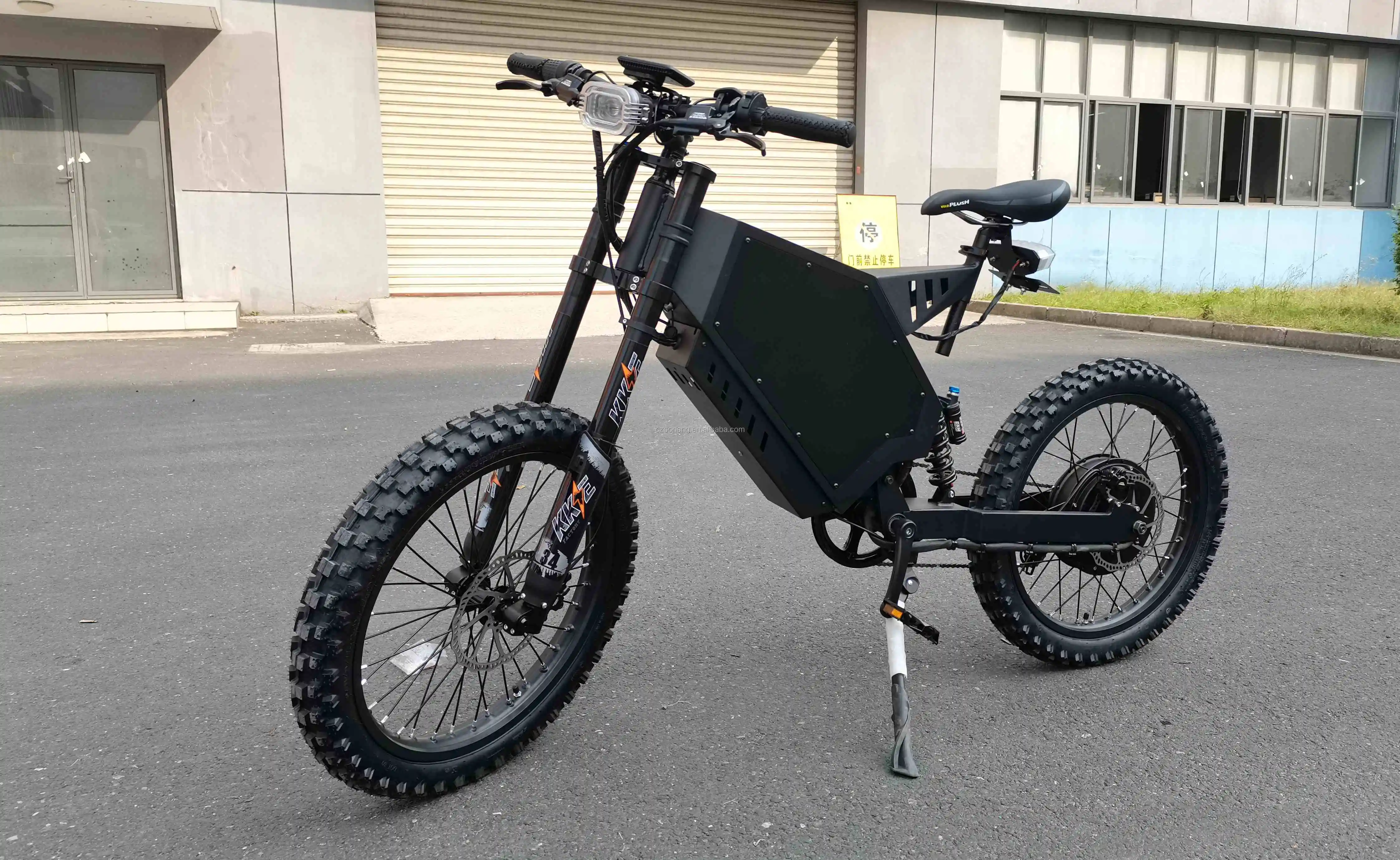 Быстрая скорость 126 км/ч! Электрический мотоцикл 72 В 8000 Вт электронный велосипед 19/21 дюймов внедорожный на