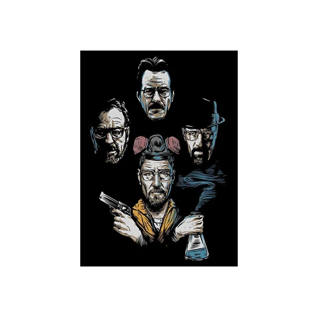 
Movie Poster 3d Breaking Bad 3D Lenticular Poster Printing 3D Flip Effect Advertisement 