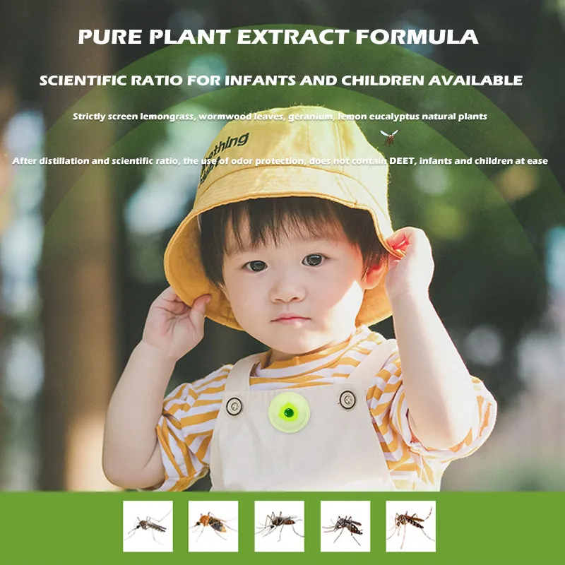 Wholesale mosquito sticker anti mosquito repellent pop bead patch suitable for baby and adult
