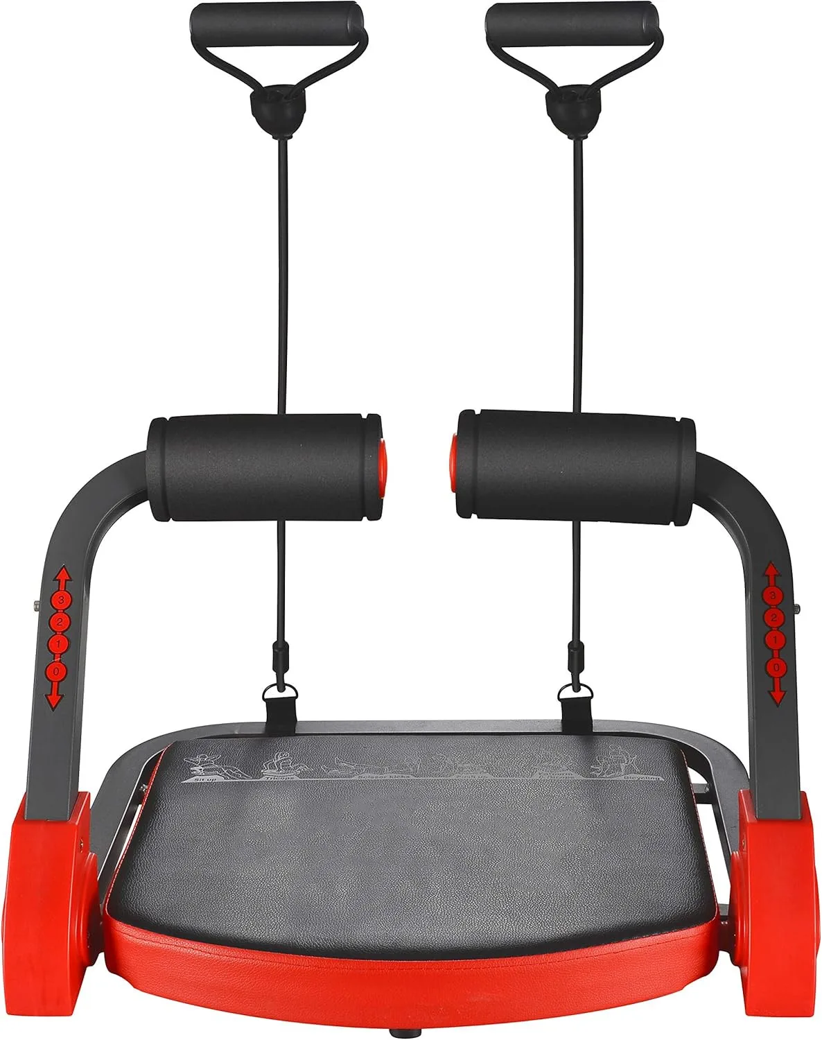 Wellshow Sport  abs Exercise Equipment Workout with Resistance Bands abs Exercise Equipment