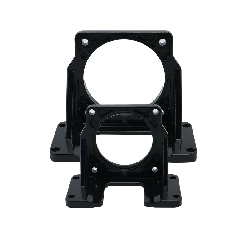 Монтажные кронштейны из нержавеющей стали для штамповочного шагового двигателя Nema17 Nema23 Nema34 шаговый двигатель 60 80 90 110 130 серводвигатель