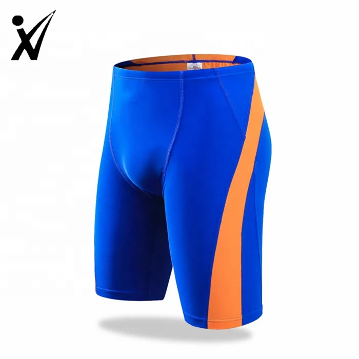 custom color-changing Neoprene beautiful line style Warmth indoor pool mens swim shorts quick dry wetsuit shorts