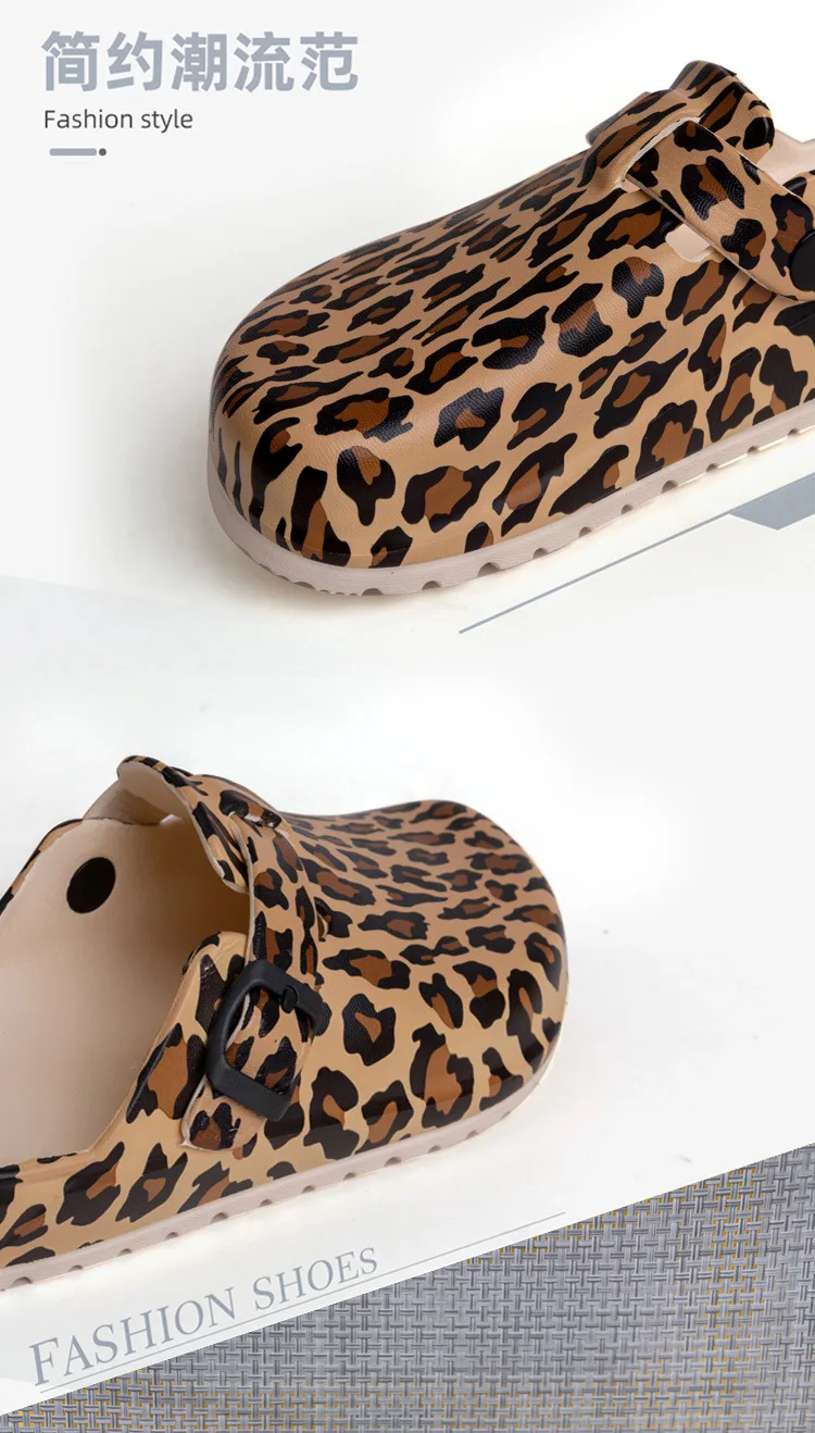 Women print nurse shoes wholesale custom medical slippers high quality waterproof clogs female slippers slides footwear