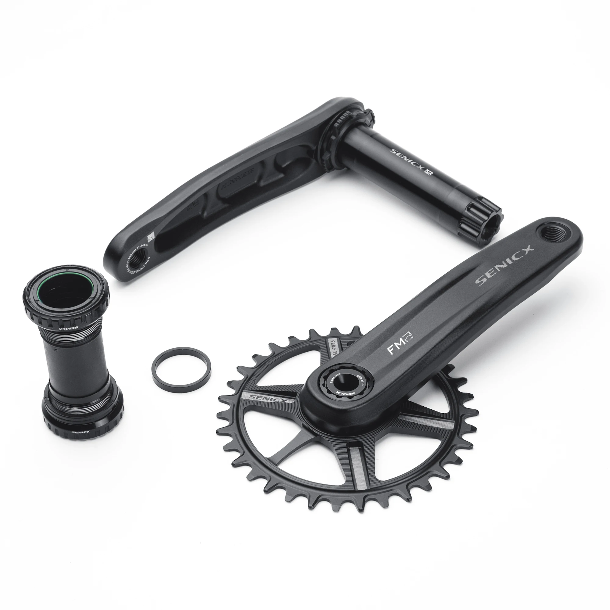 Mtb Mountain Bike Mtb Bike Crank Mountain Bikes Crank Aluminum Alloy Crank Senicx Bicycle