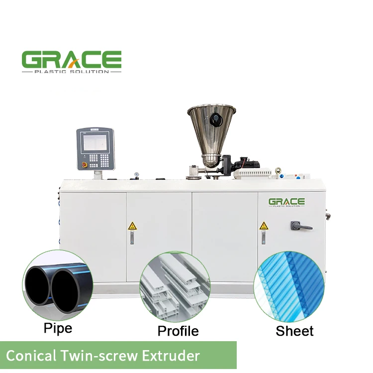 Grace plastic twin screw extruder
