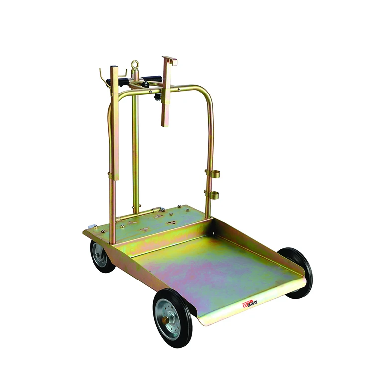 DMECL A09221 Heavy Duty Platform Oil Drum Dispensing Trolley