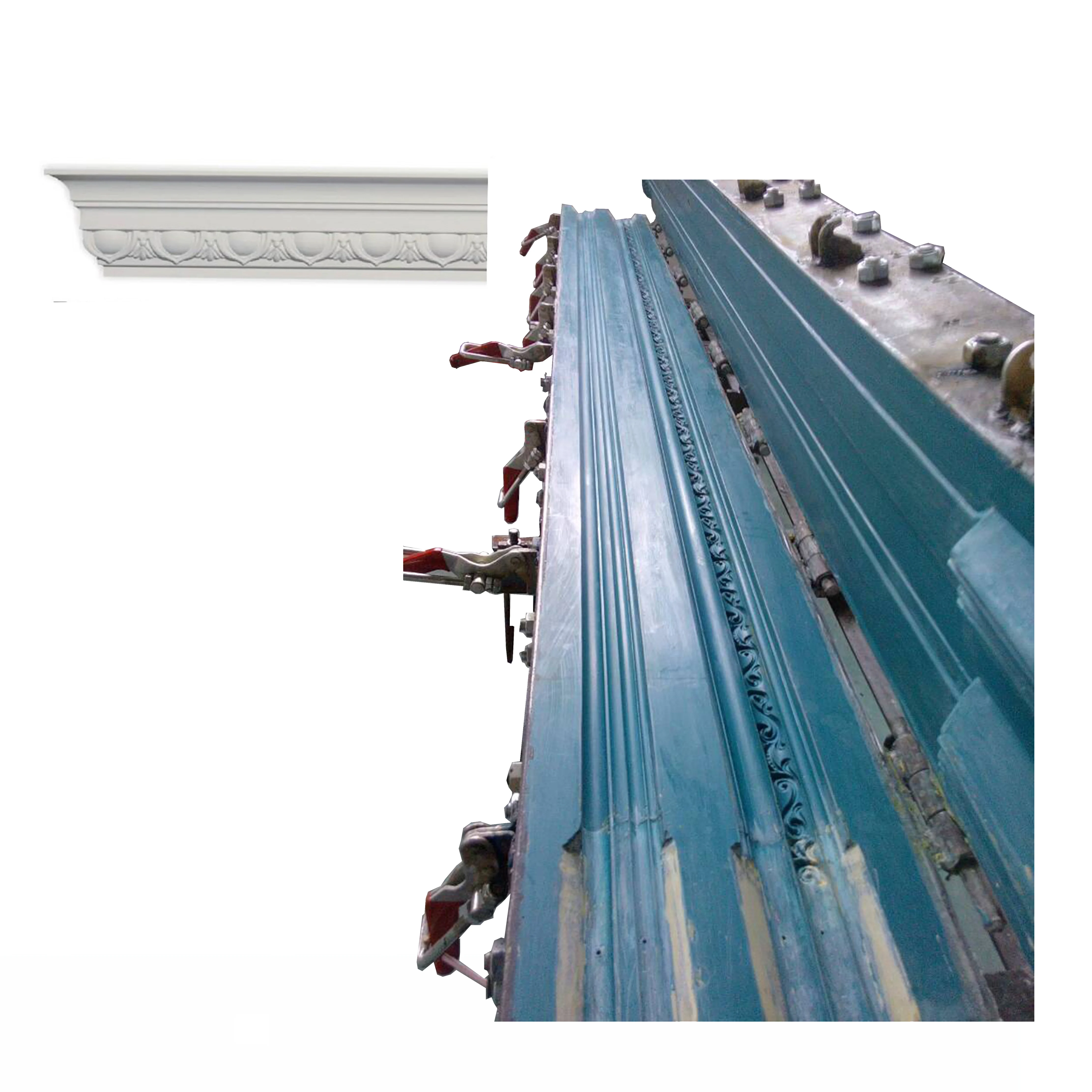 Автоматическая полиуретановая декоративная пенная корона карниз формовочная машина