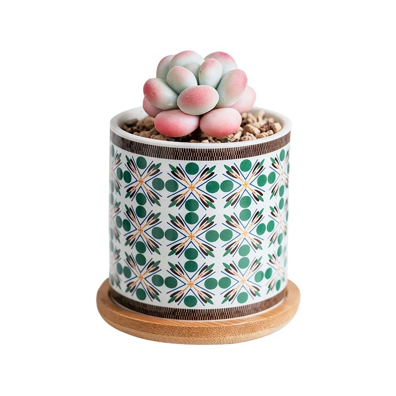 Northern European flowerpot ceramic meat pot European simple foreign trade wholesale flowerpot Amazon cross-border hot sale