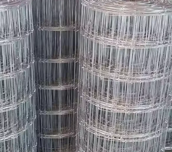 Portable Hog galvanized mesh mesh  Wire Fencing  with Ground Post Installation