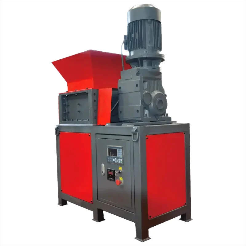 Battery Shredder For 4-40mm Output Size Double Shaft Shredder Customized Blade Twin Shaft Shredder