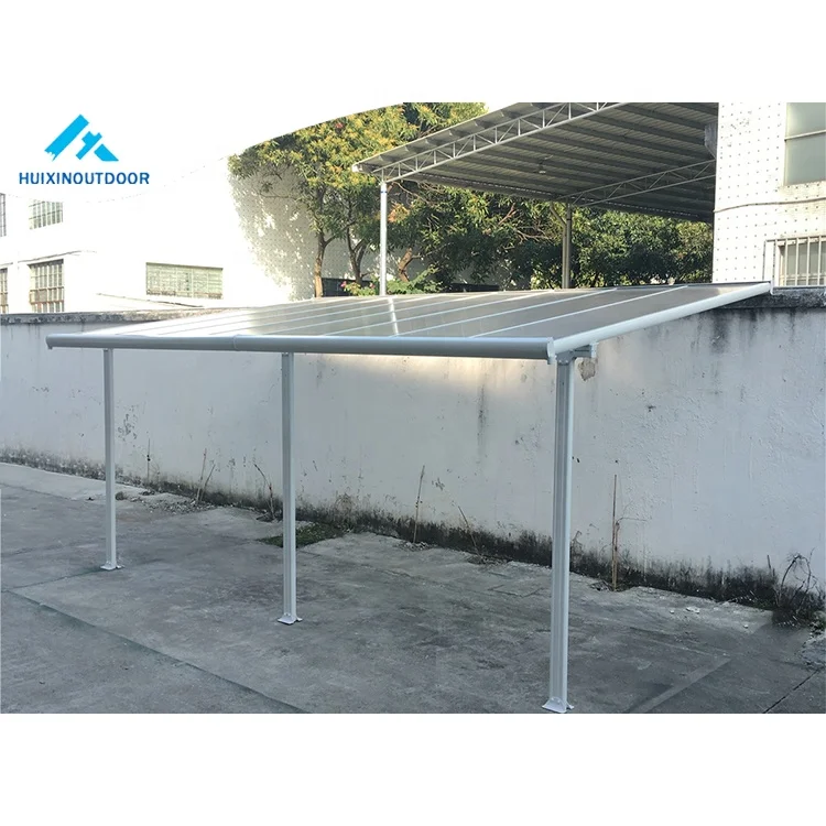 Best Selling Fireproof Awning Outdoor Window Rainproof Shade Car Aluminum Balcony Canopy Motion Light Patio Cover Roof