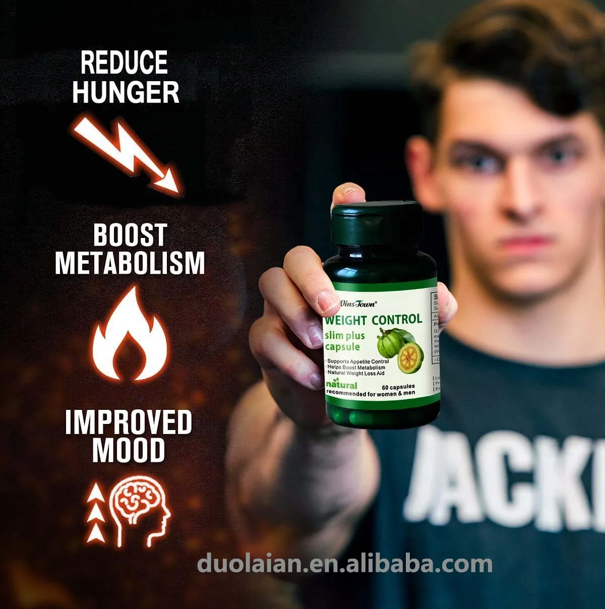 Custom strong Slim Plus Capsule Weight Control Pills Natural Herbal Supplement Women Slim Capsules for Perte de poids minceur