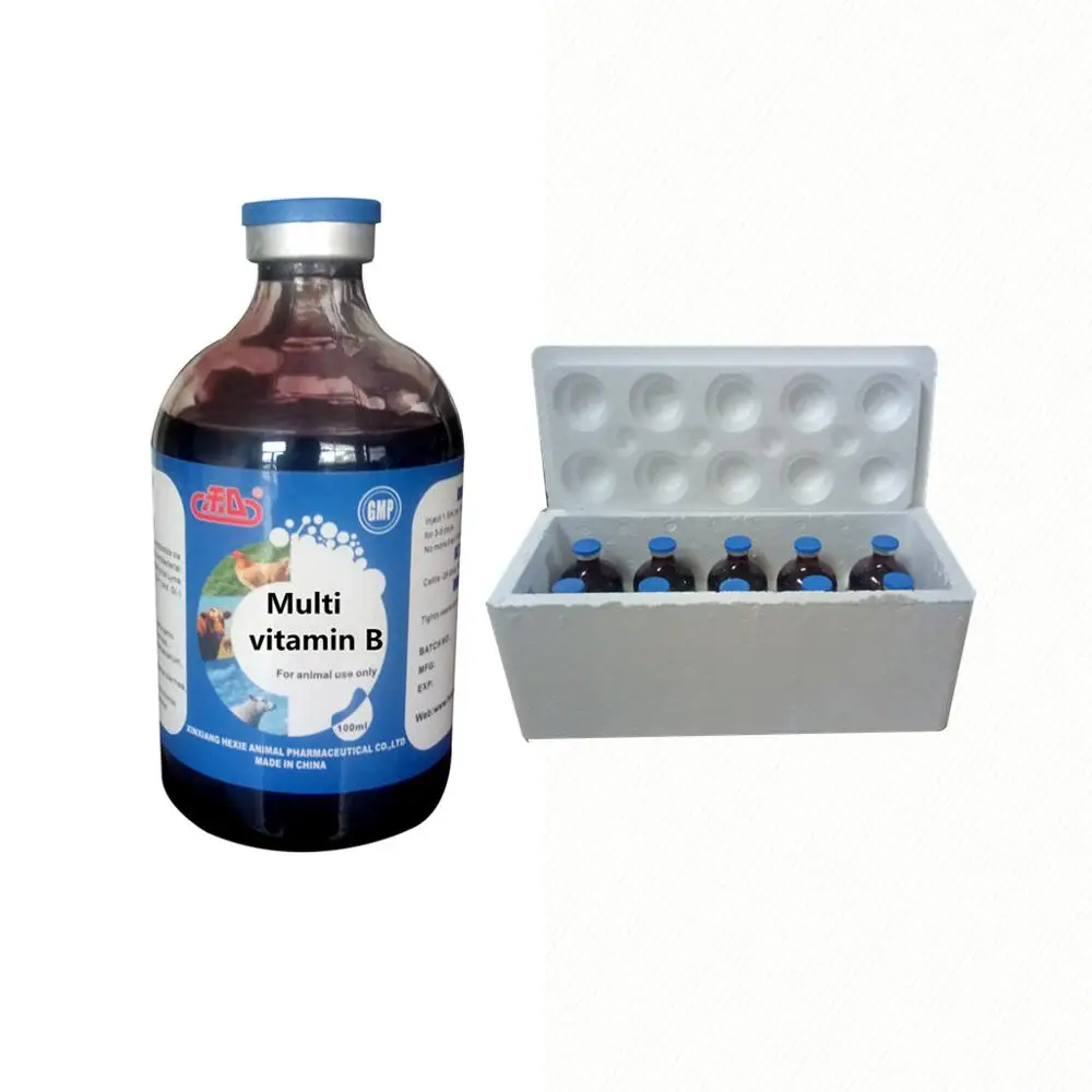 
Complex vitamin B injection veterinary drug for weight gain improve immunity 