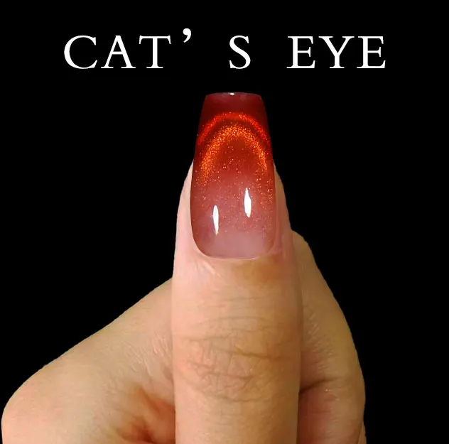 3D  Effect Magnetic Cat Eye Brightly Colored Nail Art Pigments Mica Powder for Nail Art