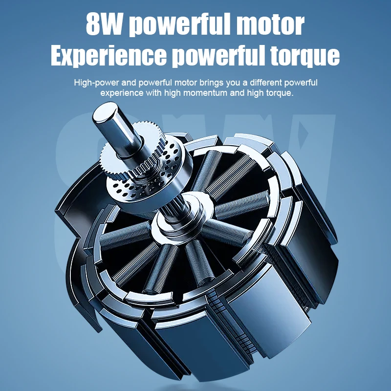 New S-627 Waterproof IPX6 Wet Dry Upgrade 6-in-1 Floating Head Shaver8D Electric Head Shaver for Bald Men