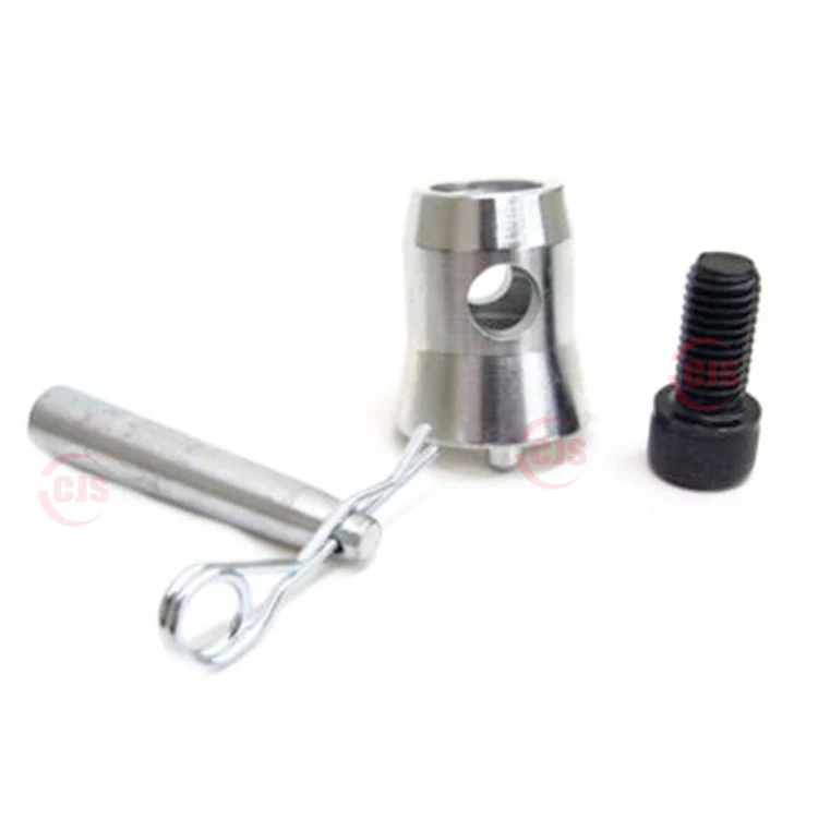 Stage Truss Conical Couplers with  Safety Clips Pins Truss Half Clamp