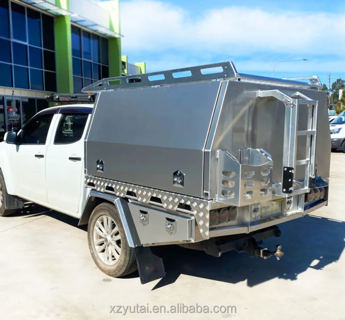 aluminum flat plate Material and Size aluminum 4x4 camper ute canopy