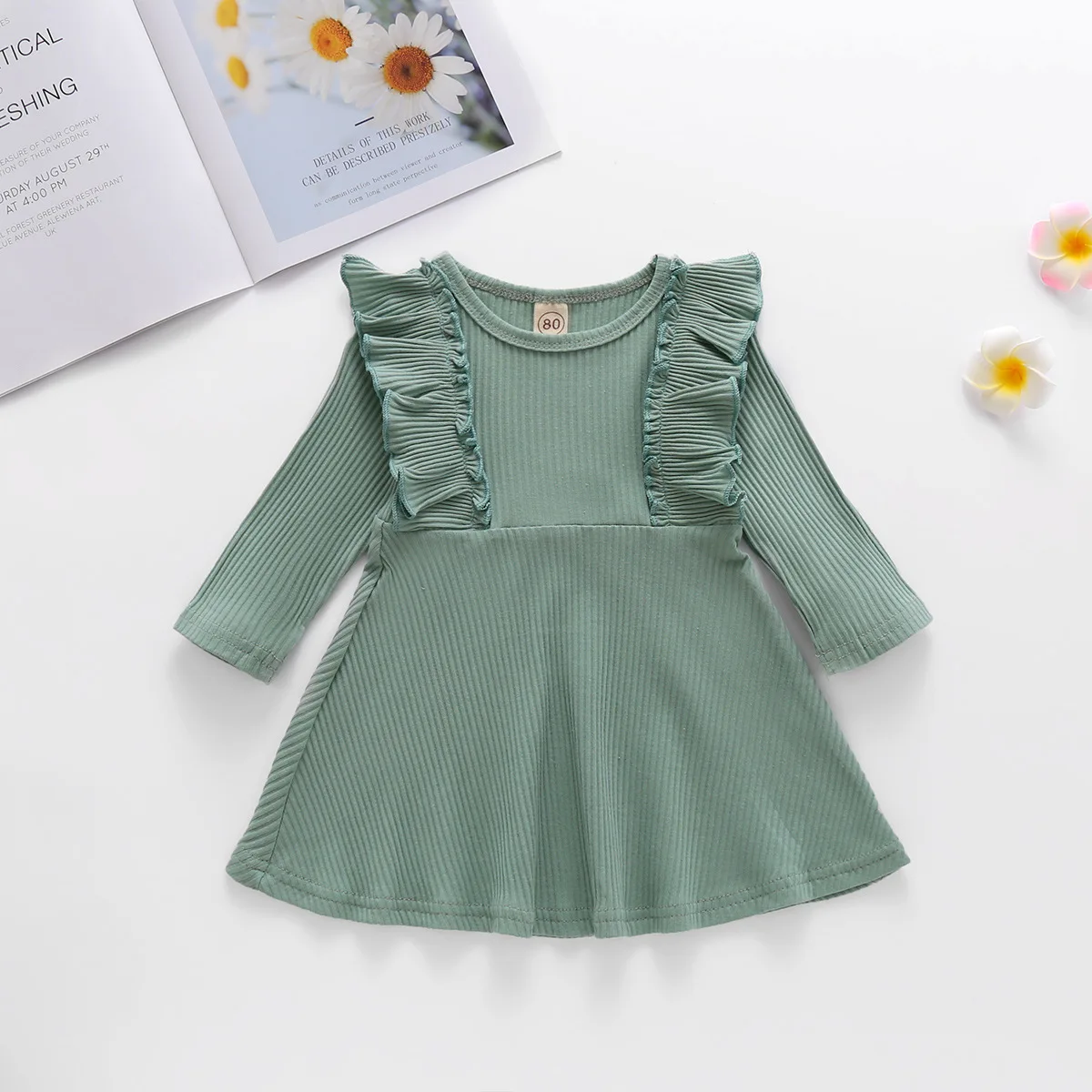 Wholesale new arrival formal birthday cute dress baby girl dresses summer