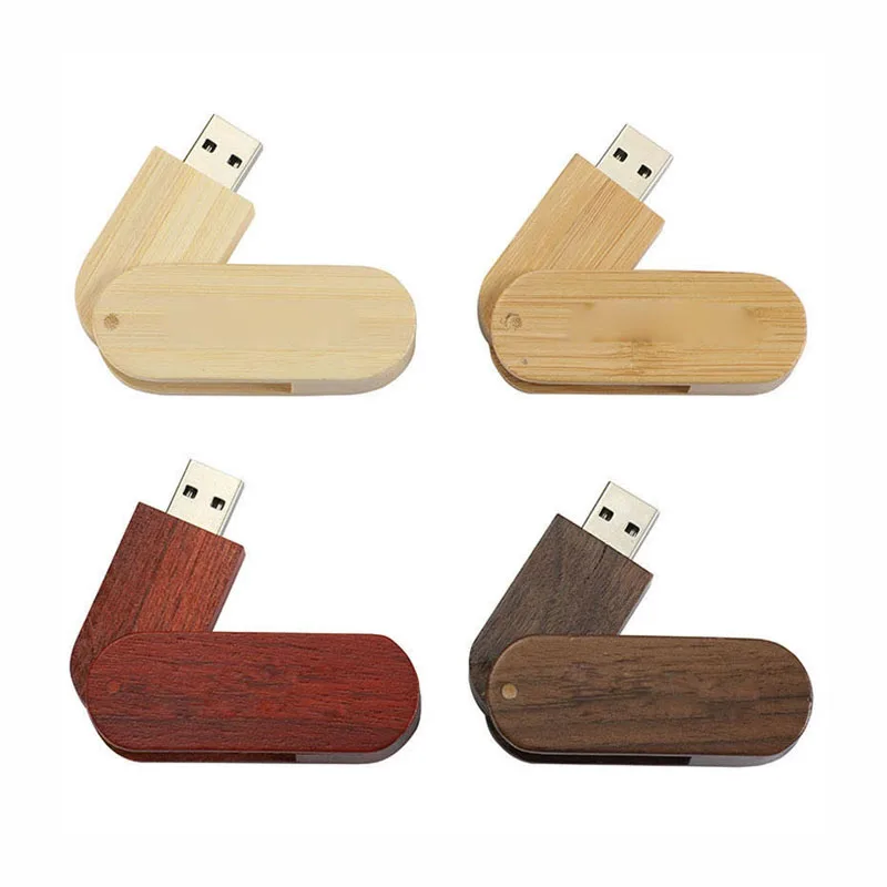 Premium Custom Logo USB 3.0 Flash Drive Memory Card High Quality Business Custom Gift Laser Engraved Wooden Box Cheap Promotion