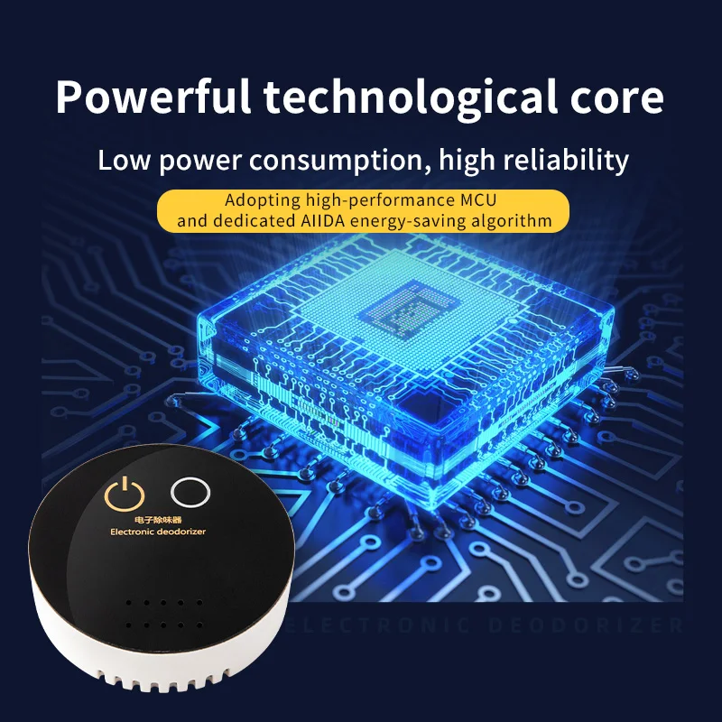 Portable Mini Air Purifier USB Type C Plug In smart effective odor smell air freshener for household, shoe cabinet