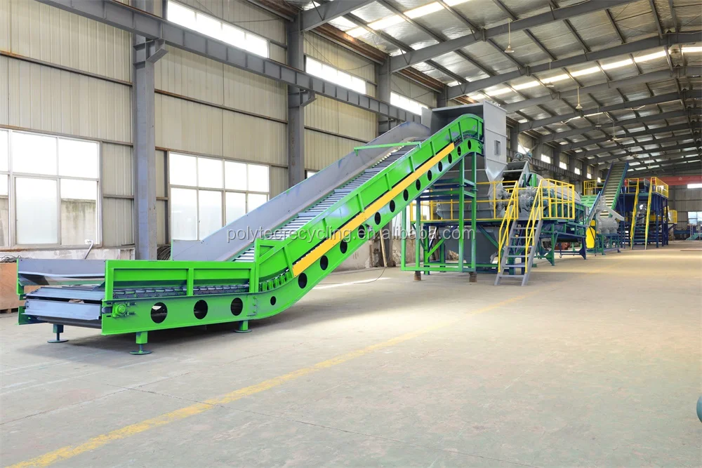 
PET Bottle Washing Line Crushing Washing Drying Machine Line 