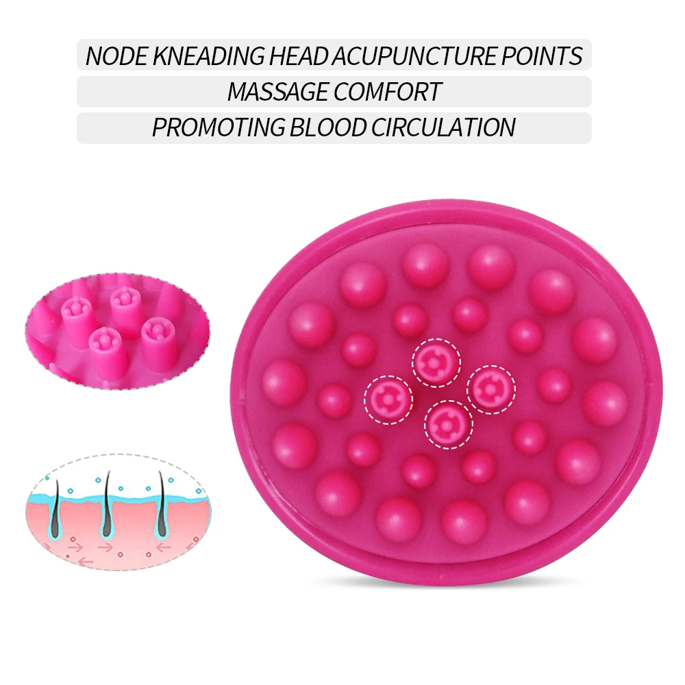 
Free Sample Private label low MOQ High Quality hair scalp massage shampoo Soft brush 