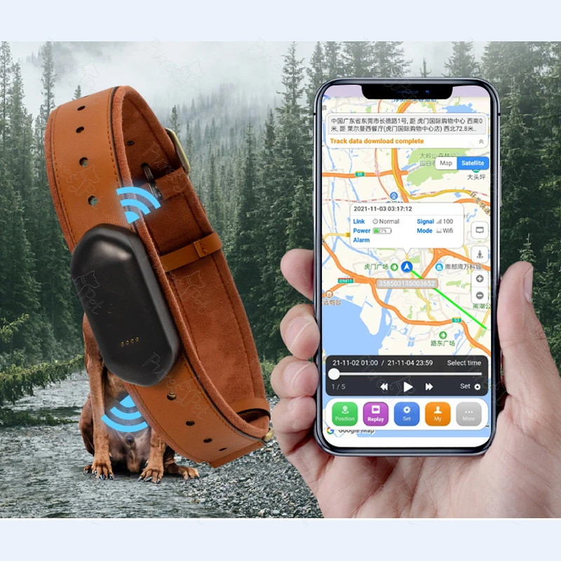 IP67 водонепроницаемый мини-gps-трекер для животных отслеживание движения оповещение ошейники собак gps-трекер Новое поступление