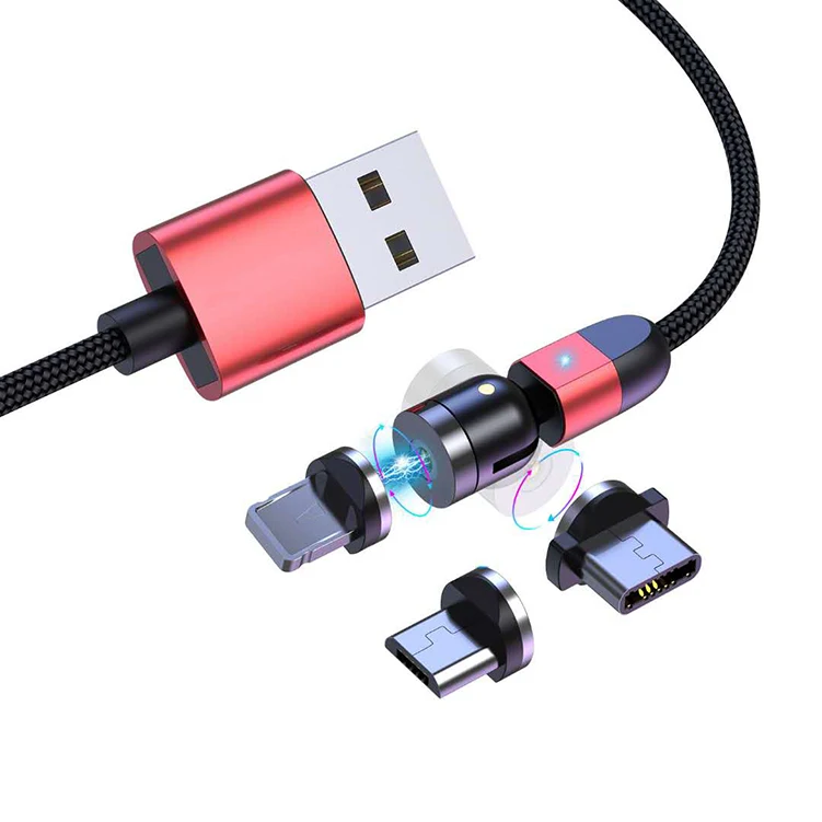 
Free shipping wholesale trending products 2021 new arrivals magnetic charger for lightning cable 