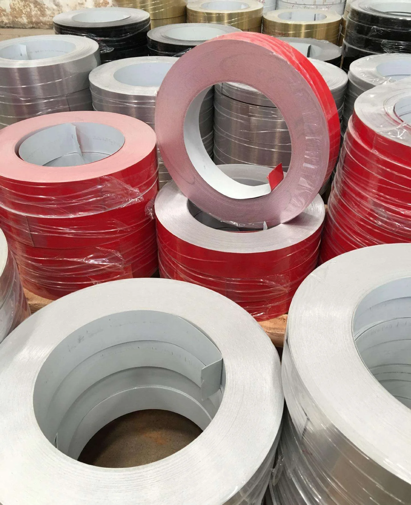 Высококачественная алюминиевая/алюминиевая полоса с цветным покрытием