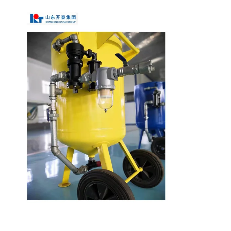 High efficiency manual operated portable sand  blasting pot from Kaitai