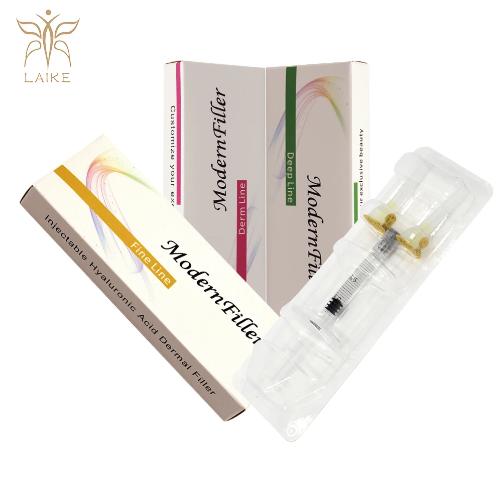 
1ml sterile injectable ha dermal filler filler injector hyaluronic acid injection 