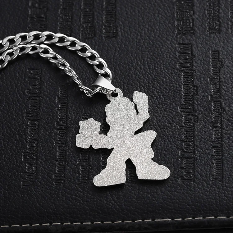 Custom metal men fashion jewelry cool boys personalised music guitar rock necklaces