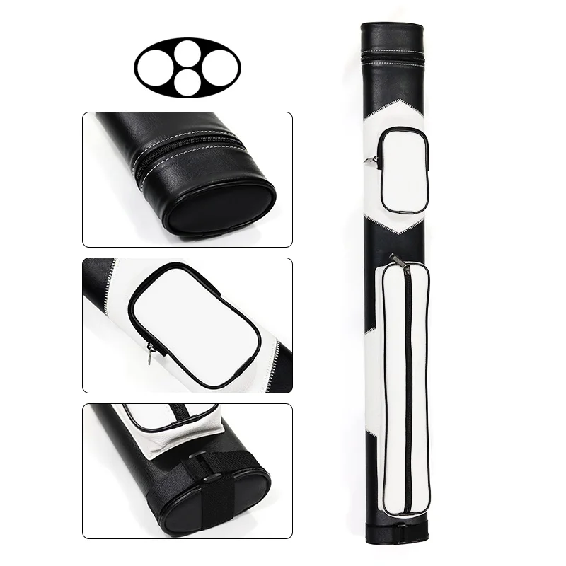 Premium Billiard Pool Accessory Kit 2B2S cue case + 1/2 Jointed Pool Cue Stick + Jump Break Cue