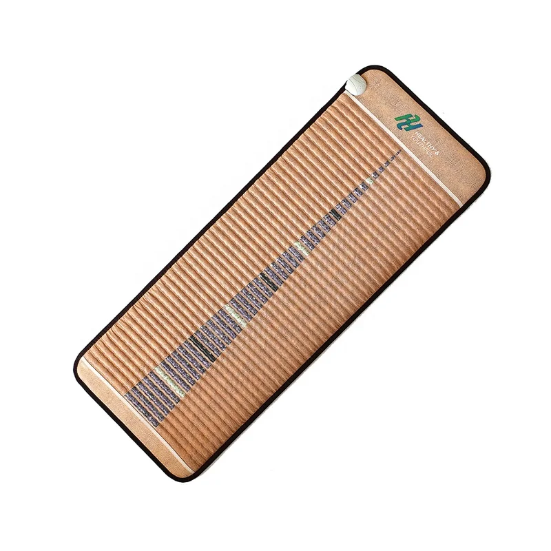 Медицинское обслуживание теплый нефритовый электрическая массажная кровать с турмалином Аметист терапии матрас