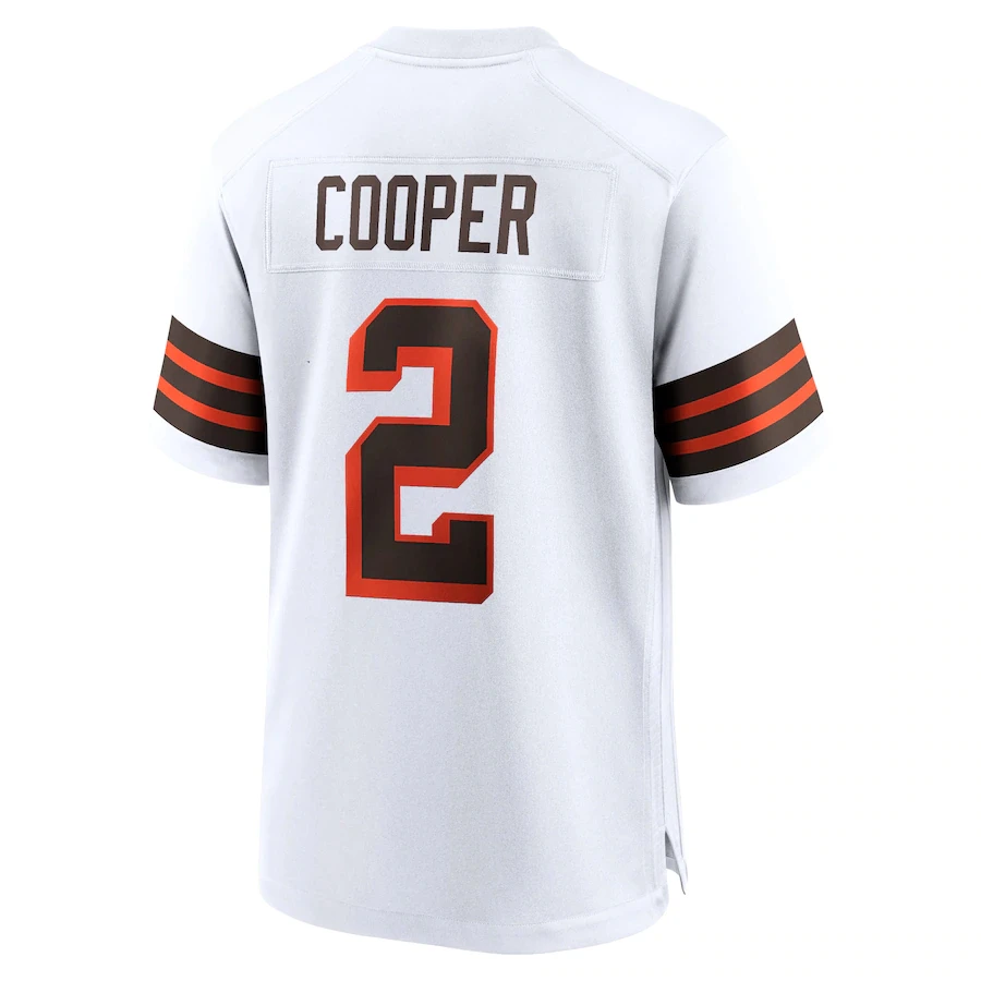 Оптовая продажа топ сшитые американские футбольные майки 2 Amari Cooper 95 Garrett 4 deshaun Watson 24 Nick Chubb
