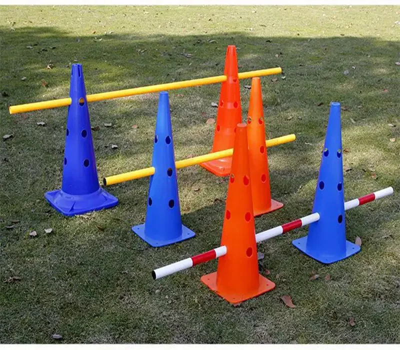 Hot Sell Football Speed Training Plastic Saucer Cone Agility Cones Set Agility Soccer Cones