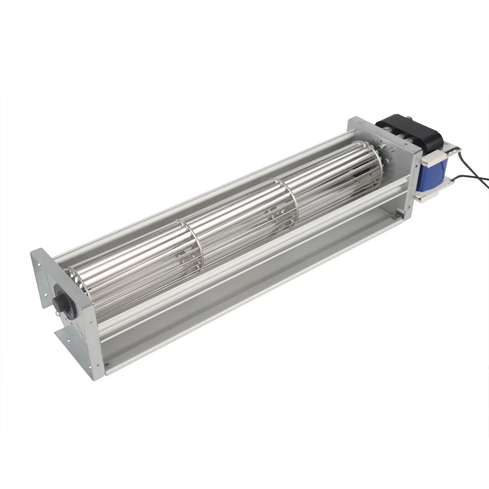 43mm AC Aluminum Alloy Impeller Cross Flow Fan 115V/230V Low Noise Tangential Fan Blower